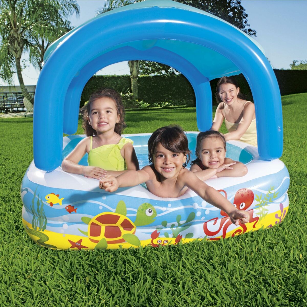 Bērnu baseins Bestway 140 x 140 x 114 cm